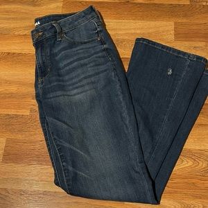 Blue Boot Cut Jeans